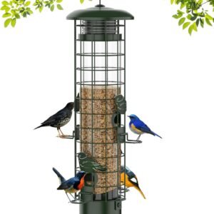 squirrel-proof-bird-feeder-metal-mesh