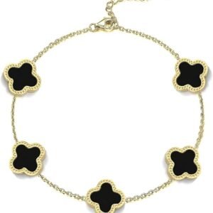 clover-bracelet-for-women-black