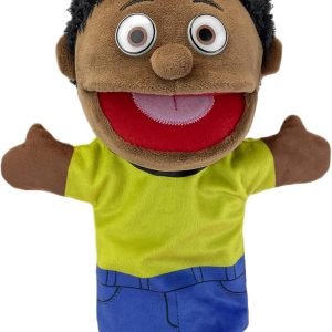 family hand puppets multicultural