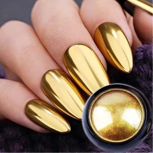 gold-chrome-nail-powder
