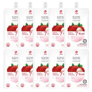 jelly b konjac jelly lychee flavor10packs