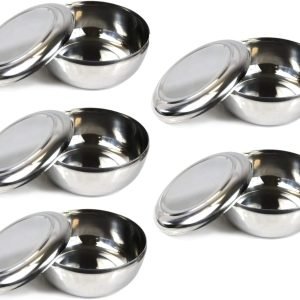 korean stainless steel rice bowls