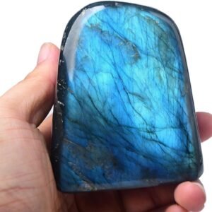 labradorite healing crystal block