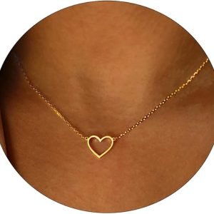 lexody dainty heart necklace