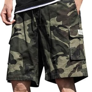 mens-camo-multi-pocket-cargo-shorts