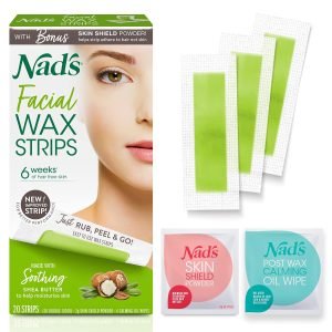 nads-facial-wax-strips kit