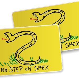 no-step-on-snek-decal-sticker-pack