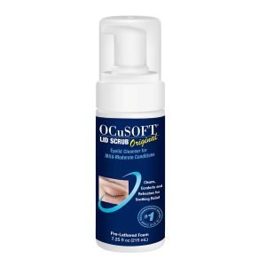 ocusoft lid scrub foaming cleanser