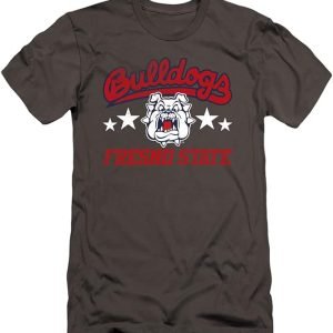 official bulldogs-unisex-adult-canvas-brand-t-shirt
