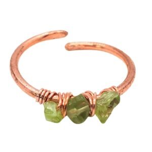 raw-peridot-adjustable-copper-ring