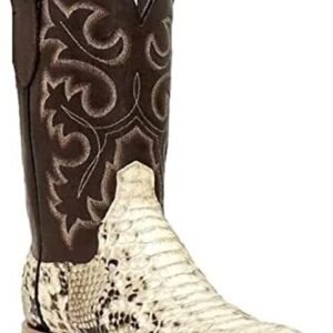 snakeskin-square-toe-python-western-boots