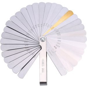 stainless steel feeler gauge 32blades