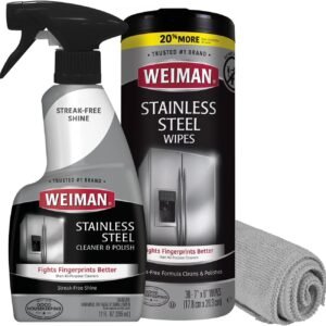 weiman stainless steel cleaner kit