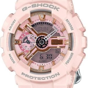 Sports Watch Gold and Pink Dial