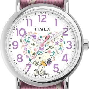 Timex X Peanuts in Bloom Women's Weekend 38mm Watch