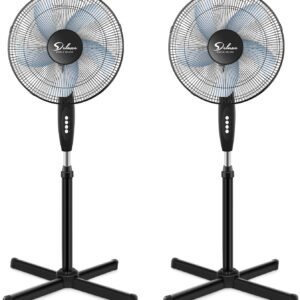 Simple Deluxe Oscillating 16″ Pedestal Stand Fan