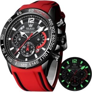 Red Black Watch for Men
