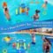 Inflatable pool games