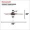 Honeywell Glencrest 52″