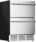 EUHOMY Double Drawer Fridge