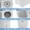 ROVSUN 15lbs Twin Tub Washer