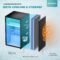EUHOMY 3.2Cu.Ft Mini Fridge