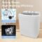 ROVSUN 15lbs Twin Tub Washer