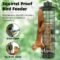 Squirrel-proof bird feeder