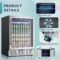 EUHOMY Beverage Refrigerator