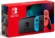Nintendo Switch with Neon Blue and Neon Red Joy-Con