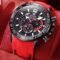 Red Black Watch for Men