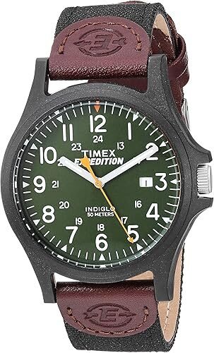 Timex Men’s TWF3C8430 Expedition Analog Quartz Black Watch