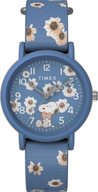 Timex Unisex Peanuts Floral 34mm Watch