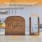 Acacia wooden napkin holder