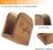 Acacia wooden napkin holder