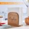 Acacia wooden napkin holder