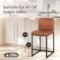 ALPHA HOME kitchen stools