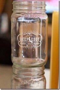 Deep Eddy Vodka Mason Jar