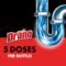 Drano Max Gel Drain Clog Remover and Cleaner for Shower or Sink Drains, Unclogs and Removes Hair, Soap Scum, and Blockages, 80 Oz