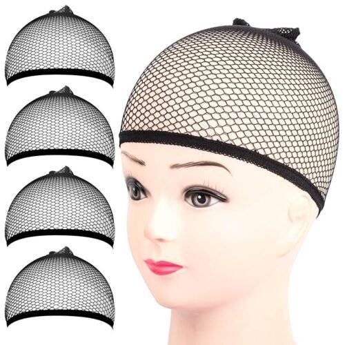FANDAMEI Black Mesh Cap