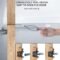 Self-locking gate latch