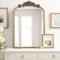 Gold Arched Mirror