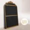 Gold Arched Mirror