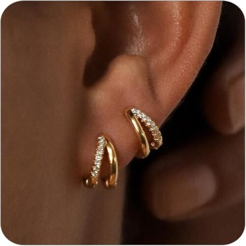 14K Gold Hoop Earrings