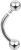 Threaded Curved Barbell