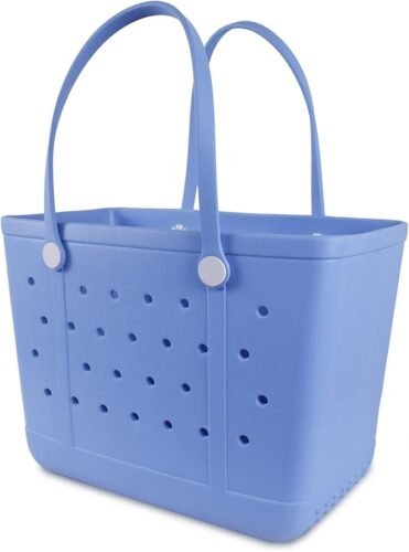 Open Rubber Tote Bag