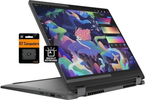 Lenovo IdeaPad Flex 5i Chromebook Plus 14″ 2-in-1 Touchscreen Laptop