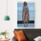 Lily Collins Canvas Poster