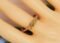 Raw Perido Copper Ring