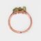 Raw Perido Copper Ring